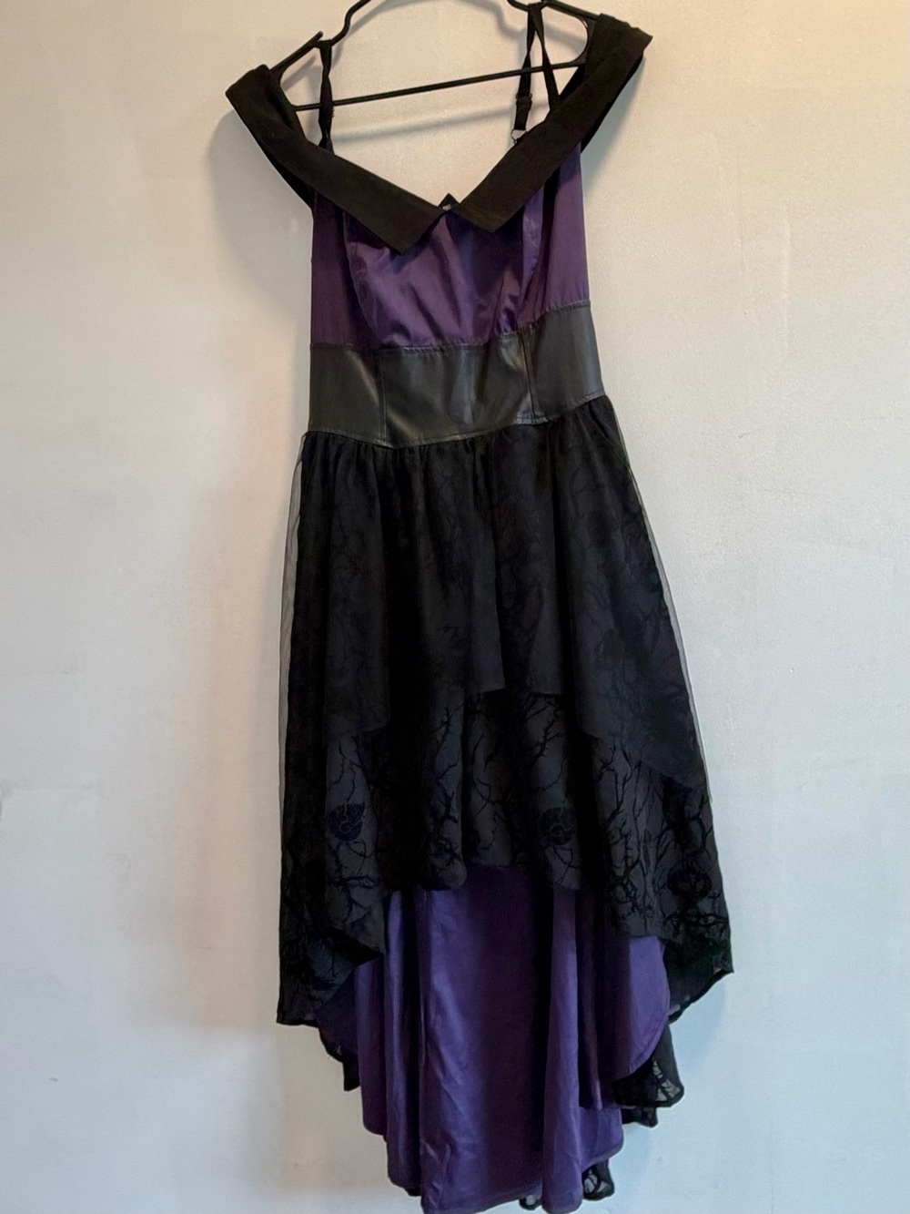 Disney Villains Black & Purple Gown